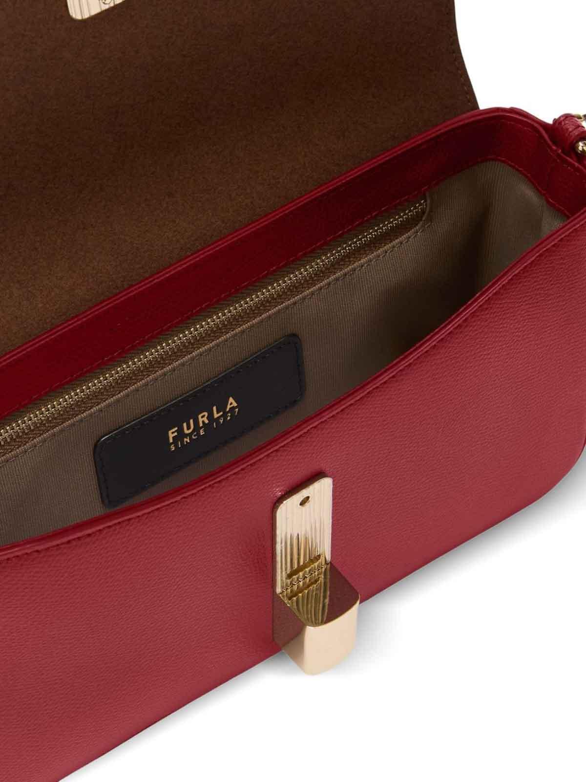 Furla Bags Furla Metropolis Cherry Furla Cherry Bag In Pink Lyst