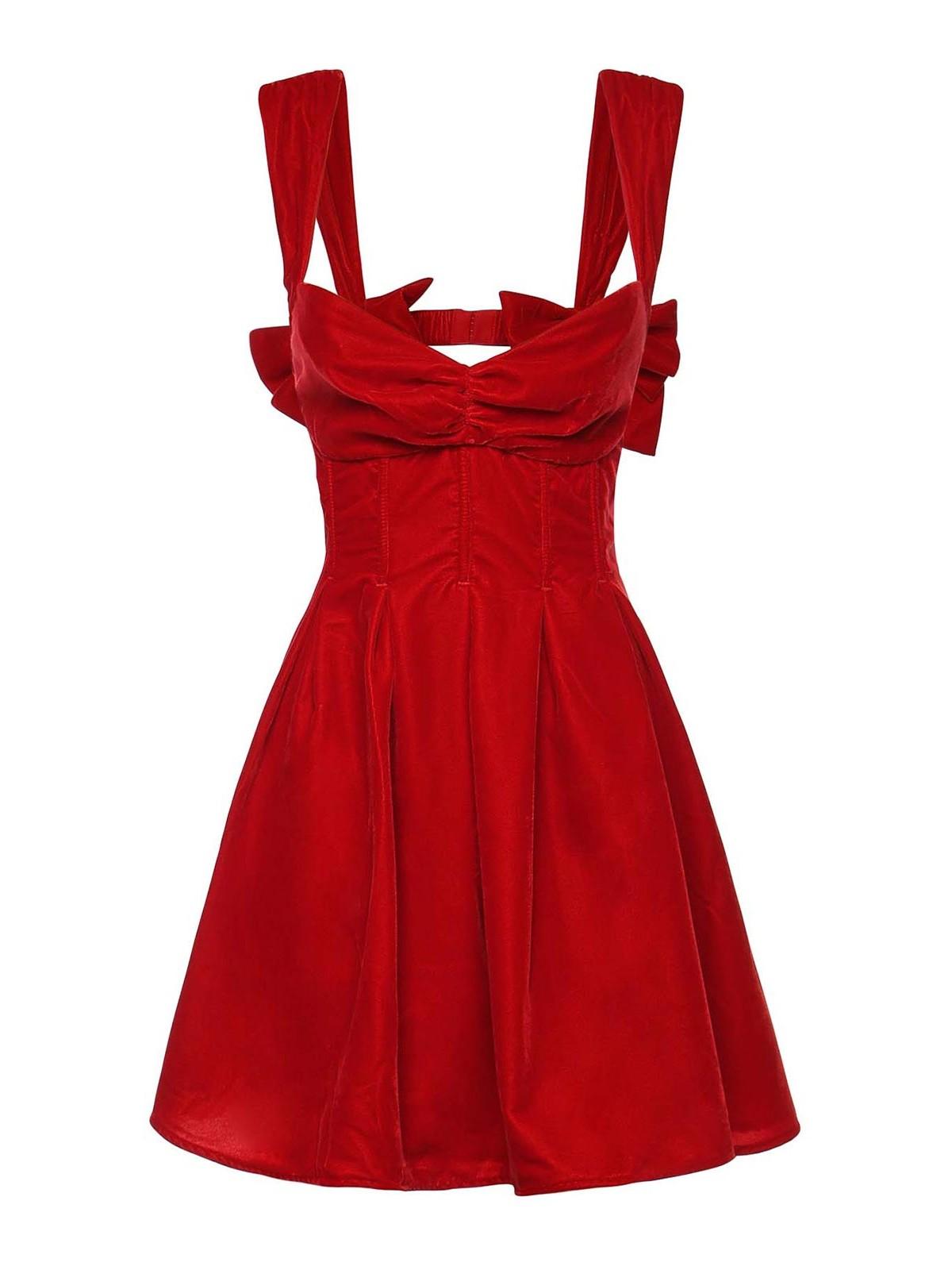 strapless open back dress For Love & Lemons Jules Mini Dress main image 1