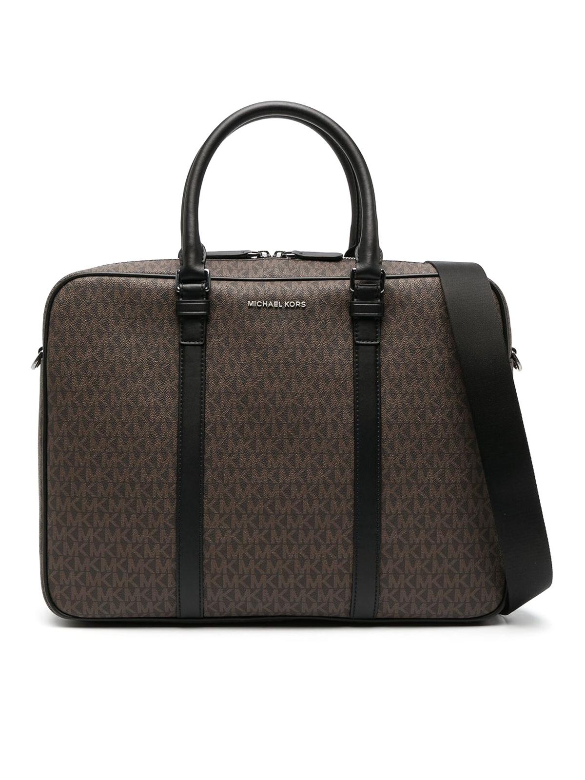 Michael Kors Commuter Briefcase in Black for Men Lyst UK