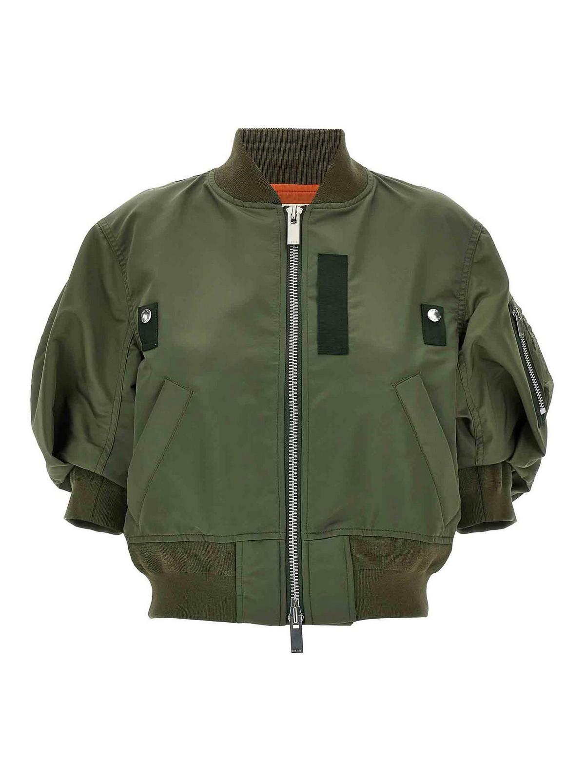sacai-Green-34-Sleeve-Bomber-