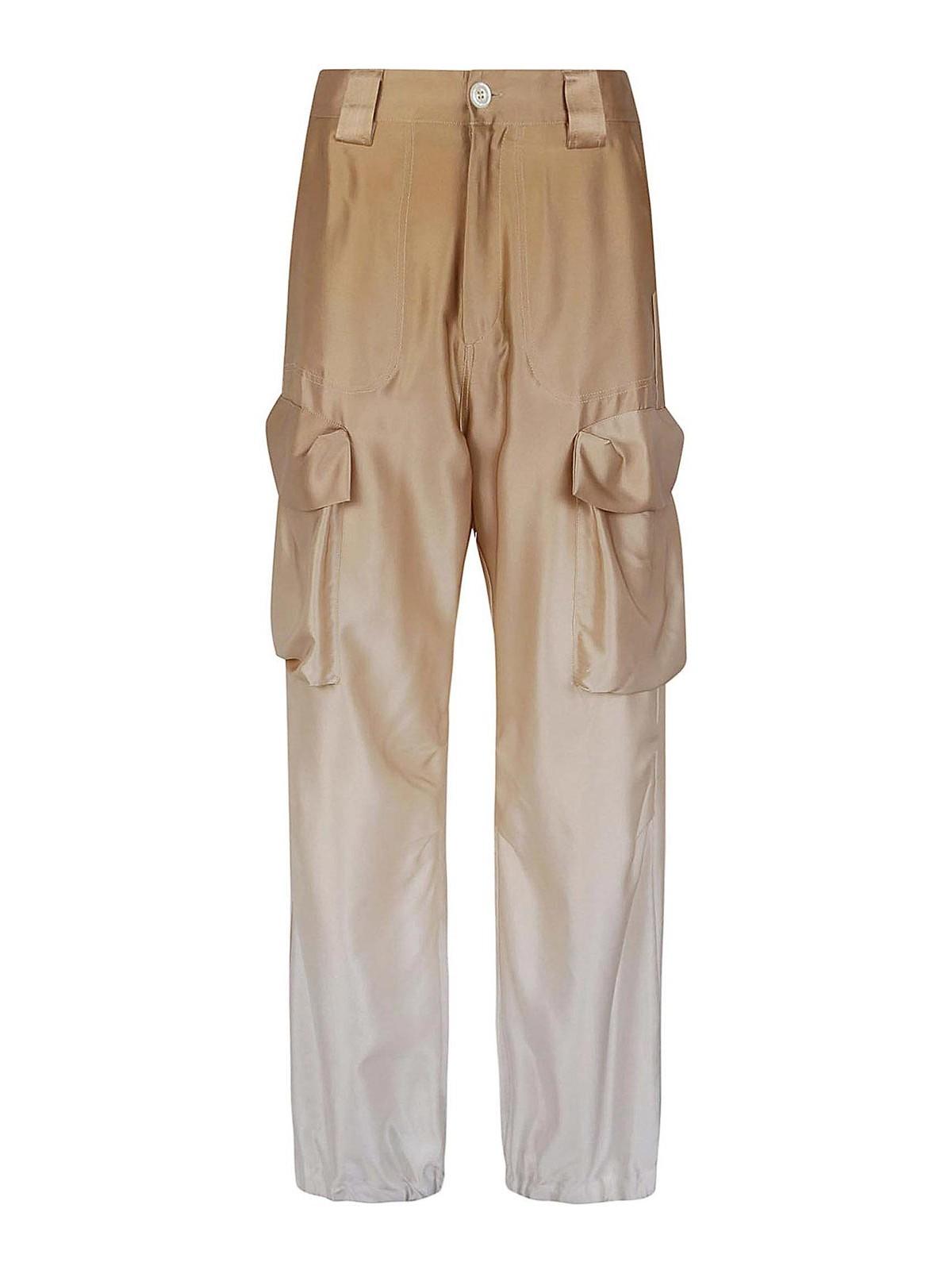 パンツ Sleep no more Trousers Light blue Space pants | Light blue dots jacquard poplin | Magniberg