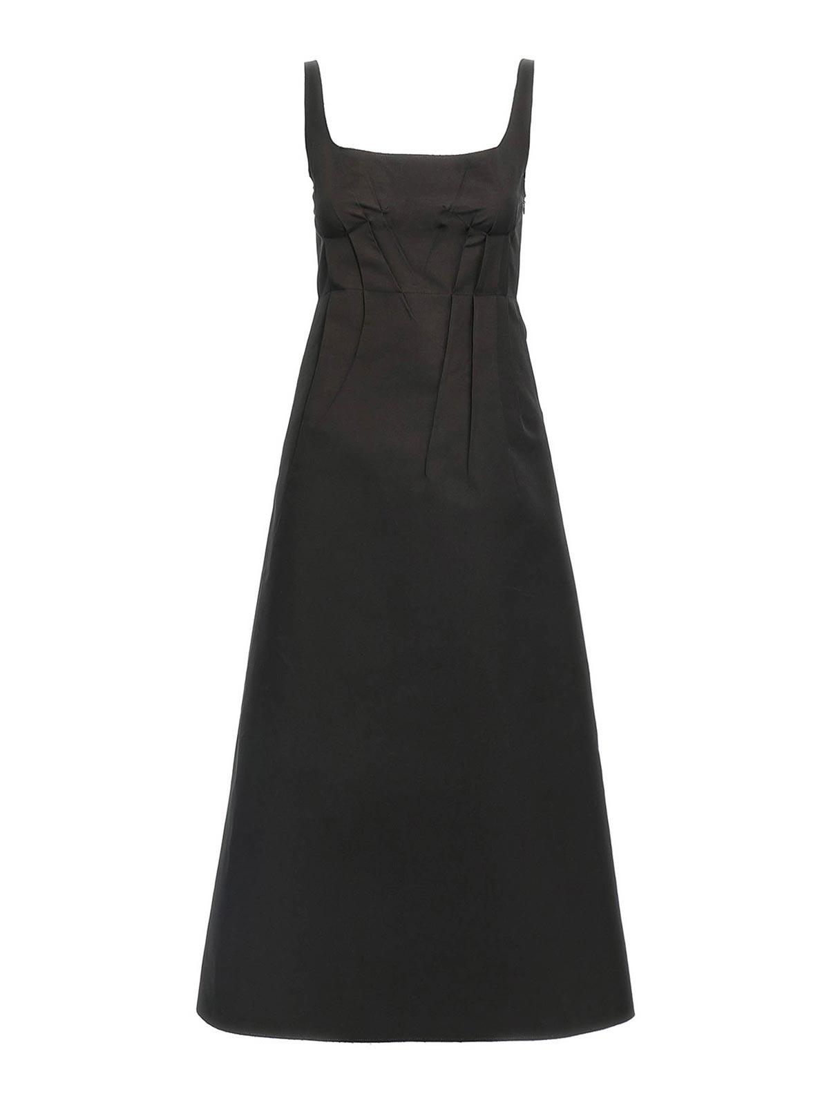 ワンピース MARNI Woman Dress Black ABMA1417RSUTC338 00N99 Marni Loose-fitting cotton dress | Women's Clothing | Vitkac