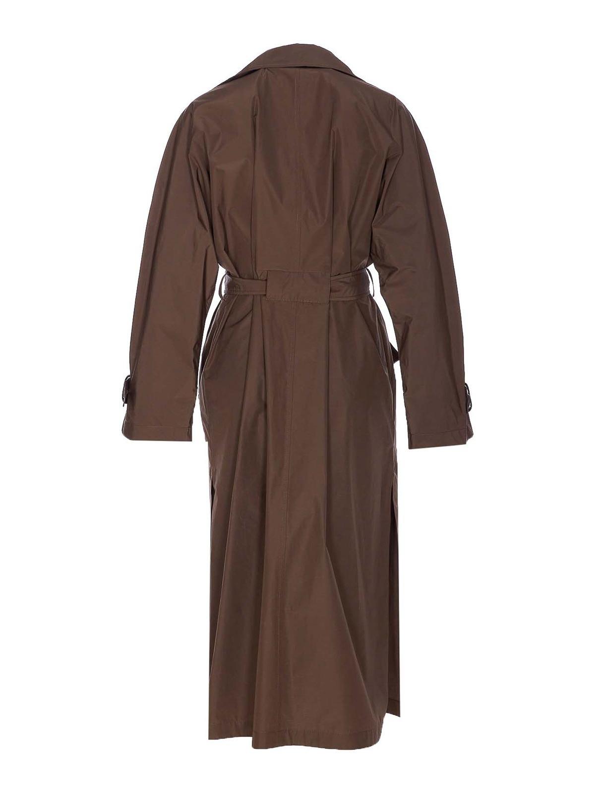 【送料&関税込】Brunello Cucinelli Trench Jacket Water-resistant trench coat for Man in Cool Beige | Brunello