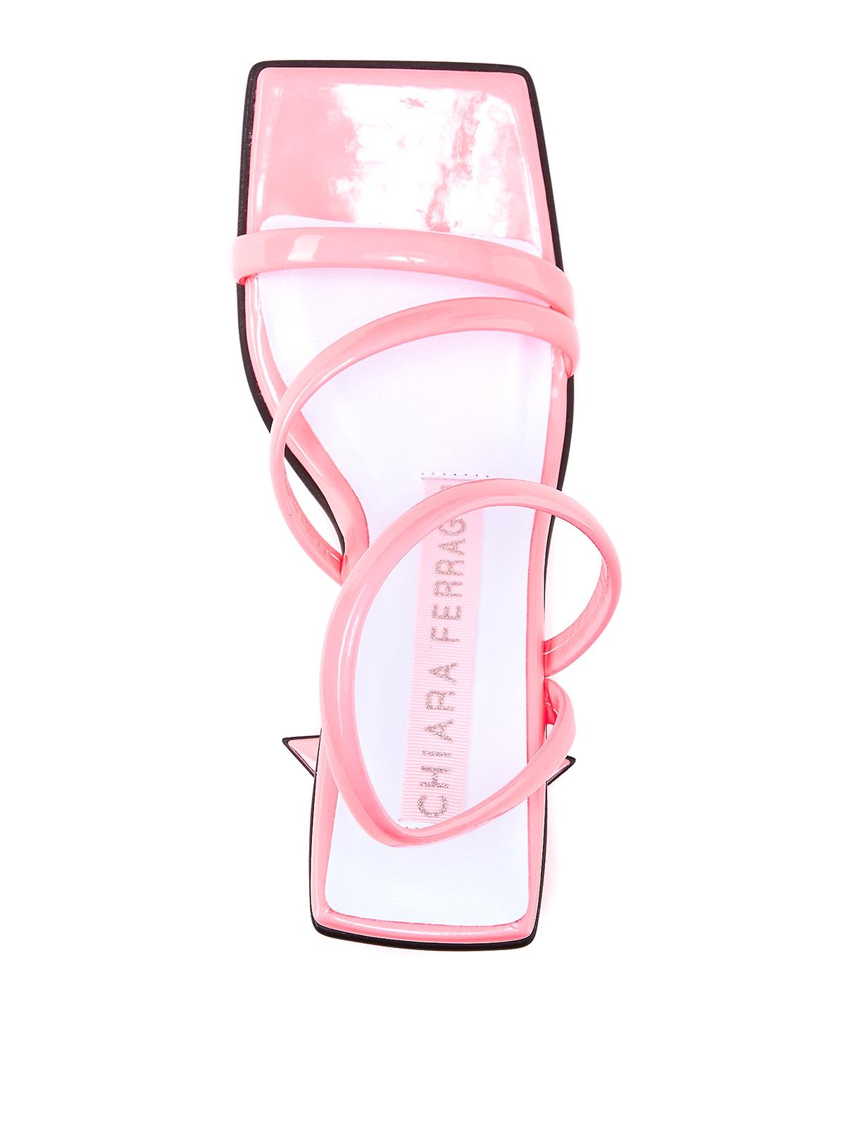 Chiara Ferragni Andromeda Heeled Sandals in Pink | Lyst