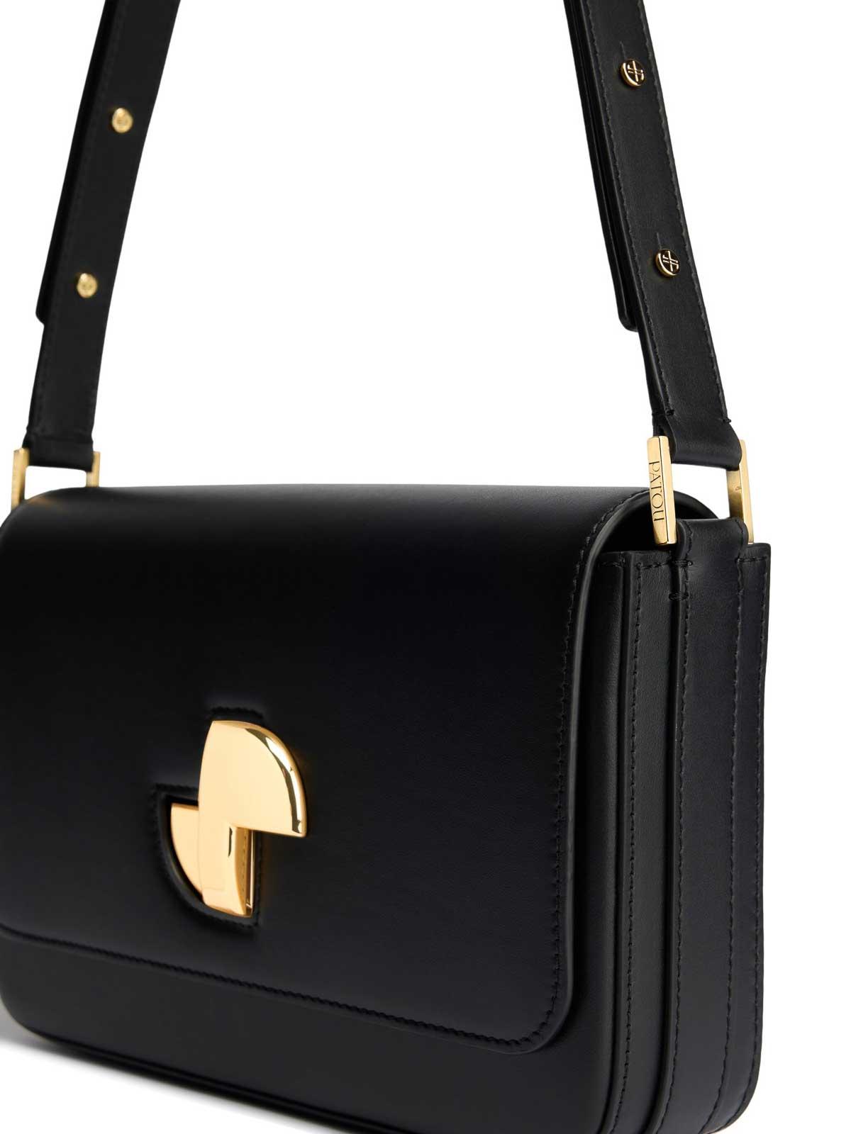 ショルダーバッグ・ポシェット PATOU Woman Shoulder bag Black AC0740171 999B PATOU(パトゥ) ショルダーバッグ・ポシェット(レディース