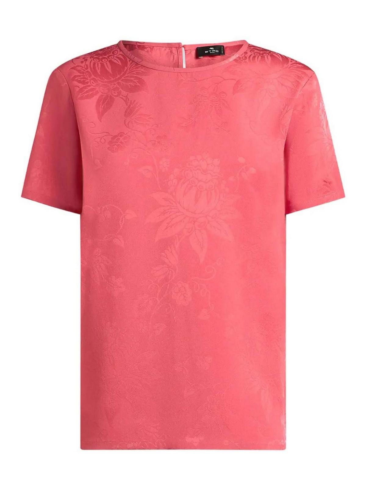 Tシャツ・カットソー ETRO SS23 Etro Shirts Pink (12400 1665650) 楽天市場】エトロ ETRO Tシャツ メンズ ピンク T-shirts