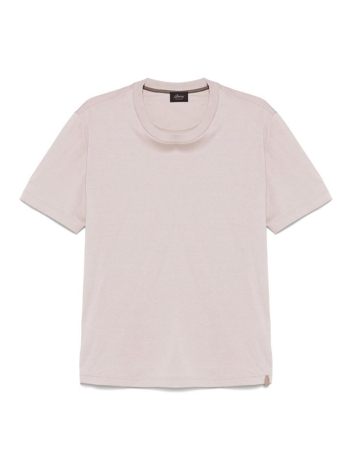 Tシャツ・カットソー Brioni SS20 Brioni Shirts Pink (SCCA0L P91115800) Brioni T-shirts for Men | Online Sale up to 45% off | Lyst