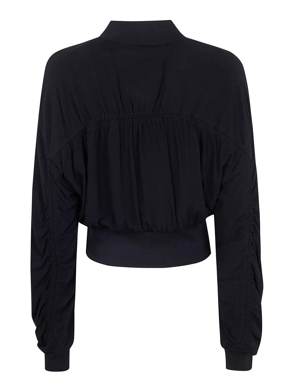 ブルゾン Thom Krom SS25 WOMEN SPORT JACKET FULL ZIP (WSJ488 BLACK) Thom Krom Plain Jackets for Women | Lyst