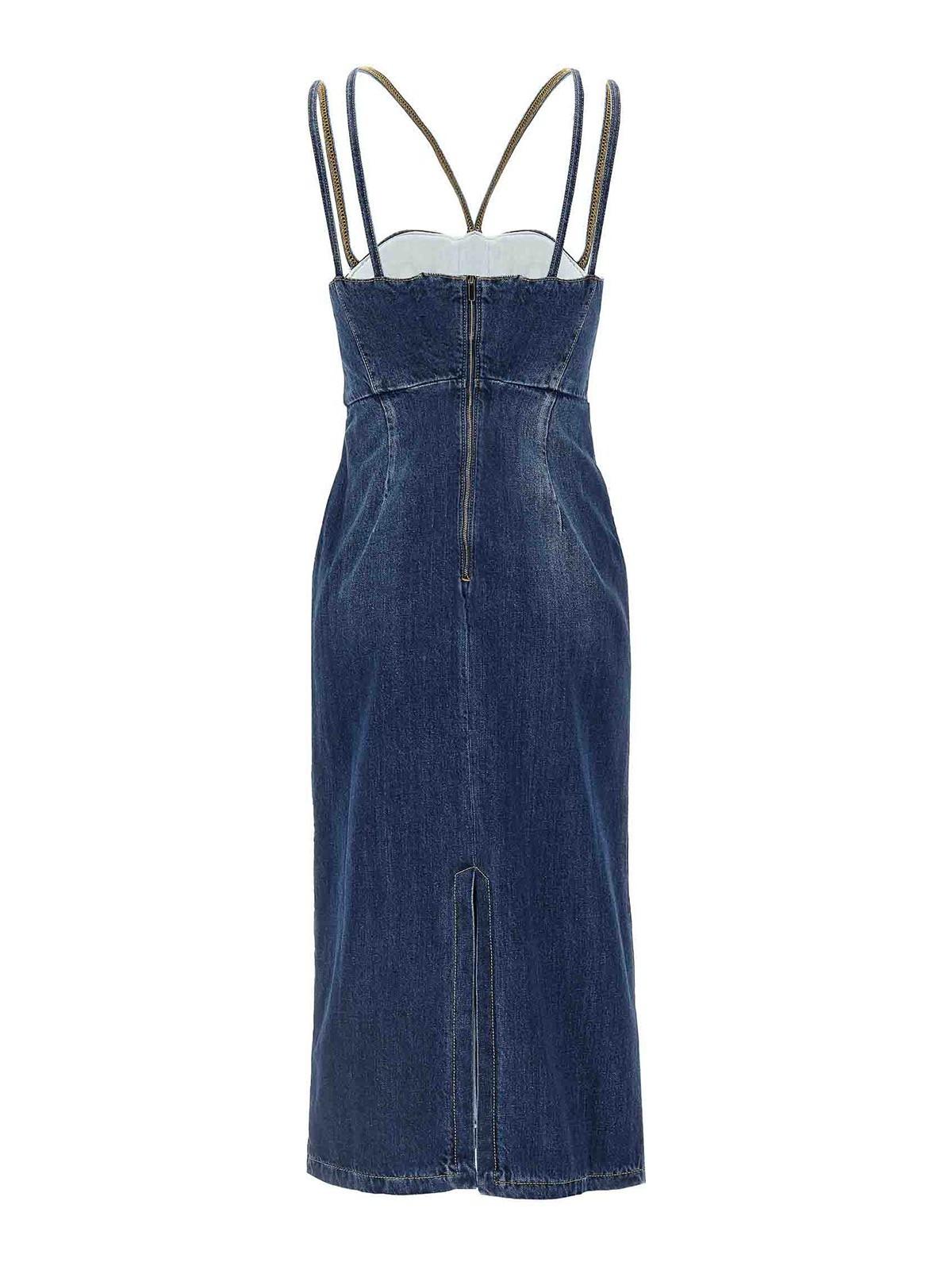 ワンピース NENSI DOJAKA Denim dress Blue Blue Nensi Dojaka Clothing for Women | Lyst