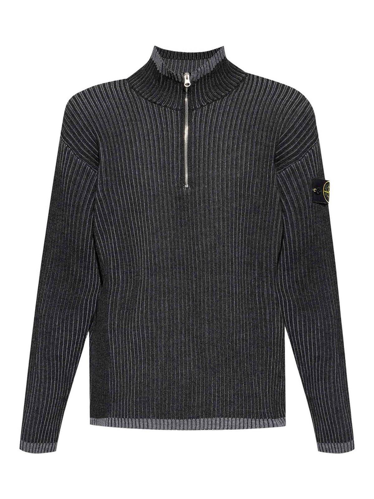Stone island half zip sweatshirt hotsell