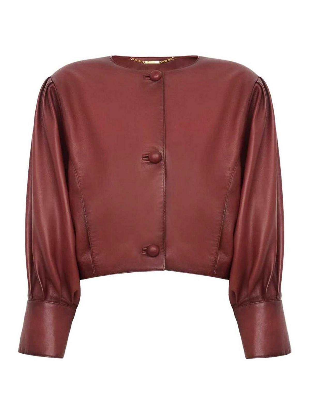 Chloé Leather jackets for Women | Online Sale up to 60% off | Lyst