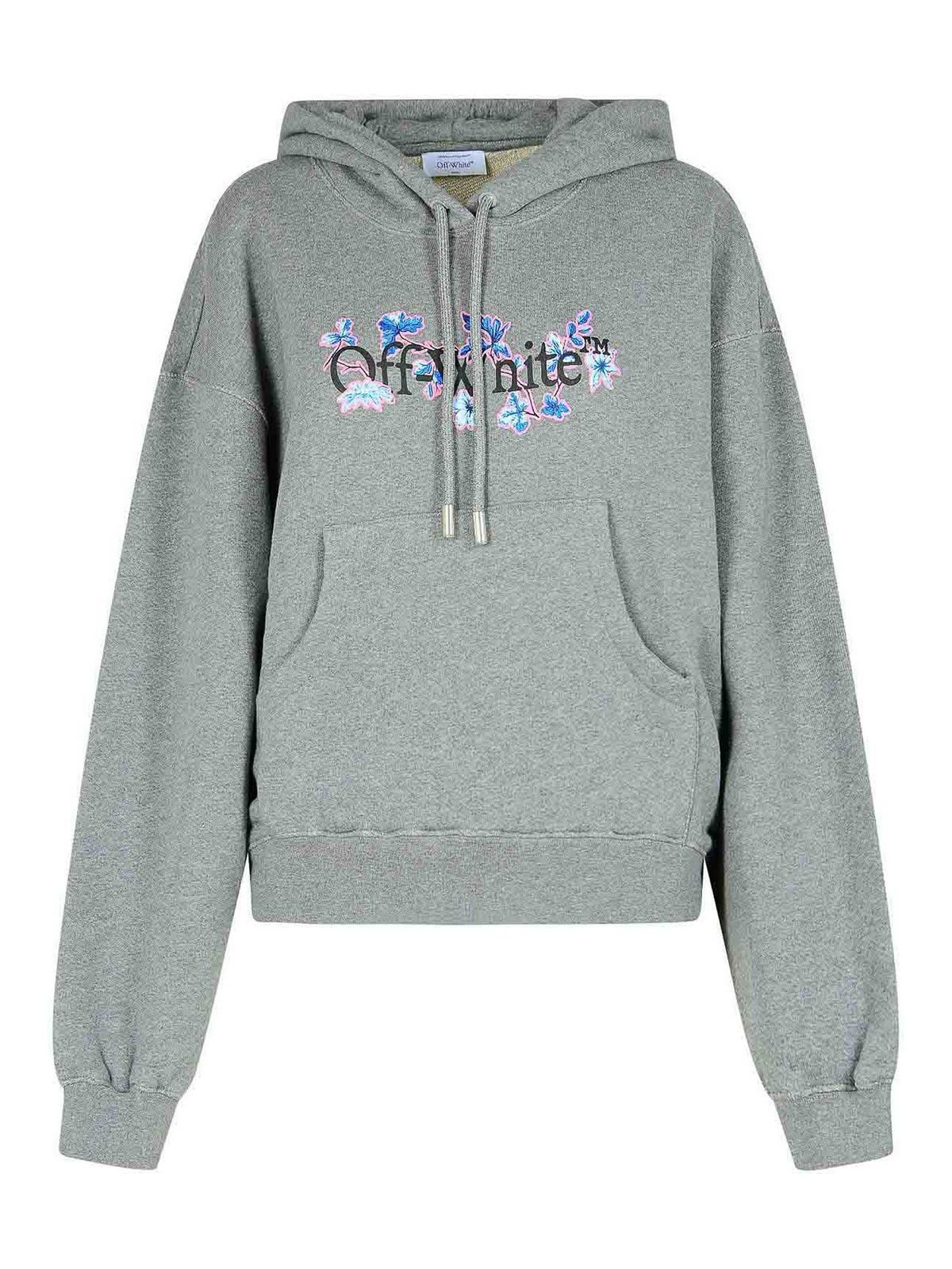 Off white cartoon hoodie hotsell