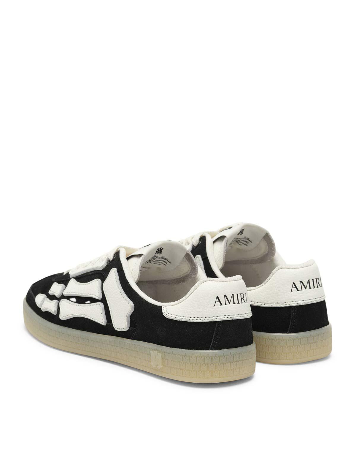 アミリ ブラック スニーカー パシフィック ボーンズ SS25 メンズ Amiri Pacific Bones Sneakers in Black for Men | Lyst