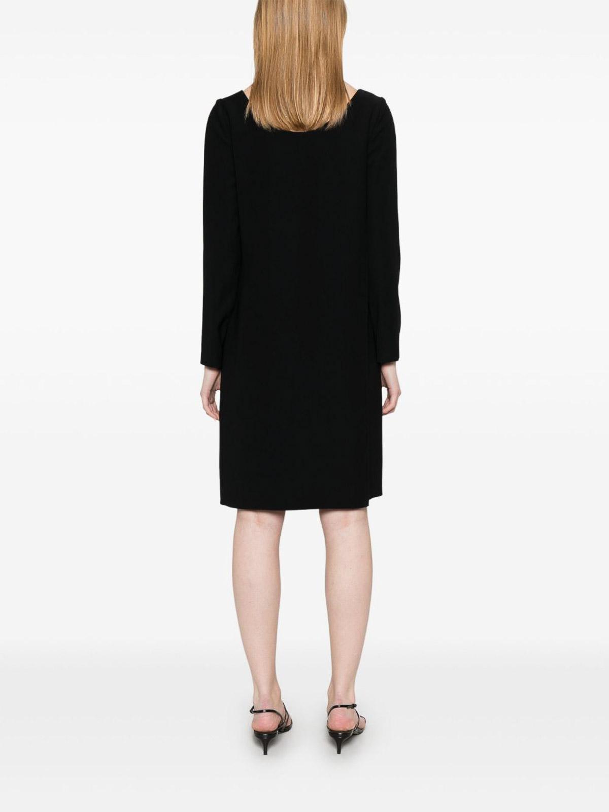 VIP【関税送料無料】希少 EMPORIO ARMANI SHORT DRESS A | X ARMANI EXCHANGE Women's Sleeveless Jaquard Satin Dress
