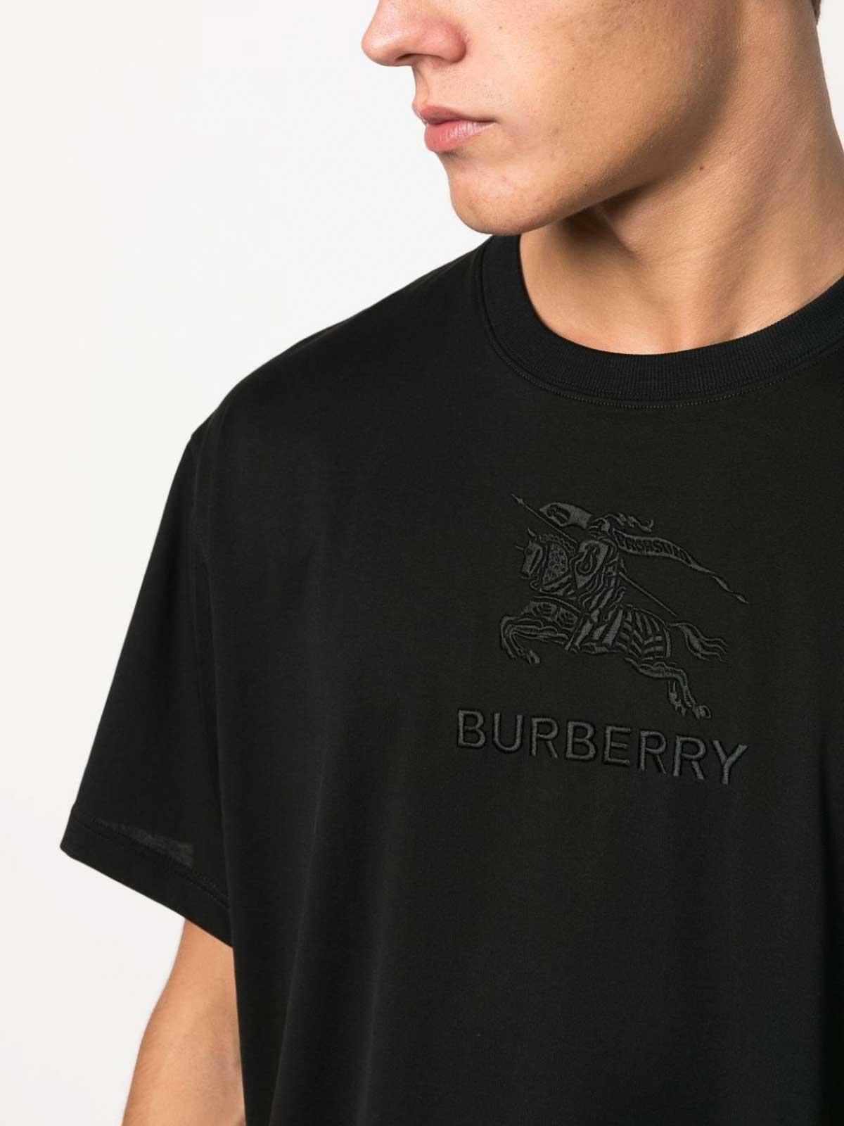 Burberry T shirt in Black for Men Lyst