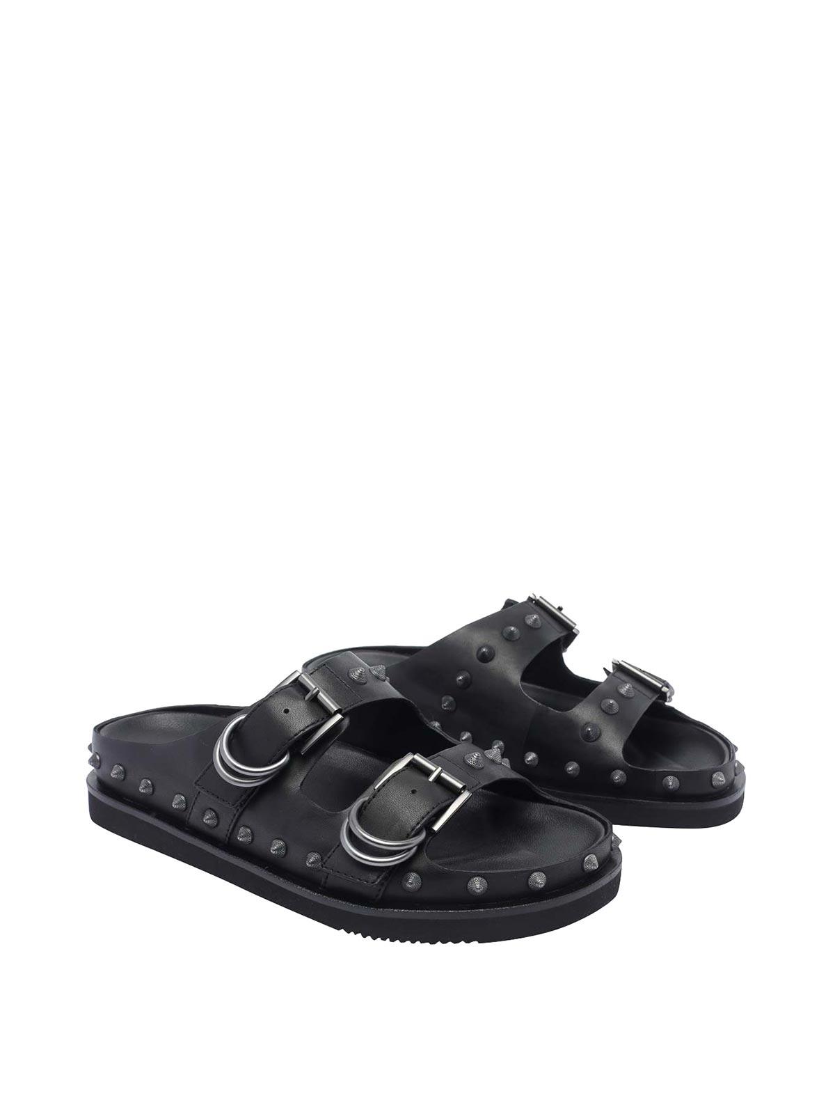 サンダル・ミュール ASH URUS SANDALS Urus Studded Footbed Sandal