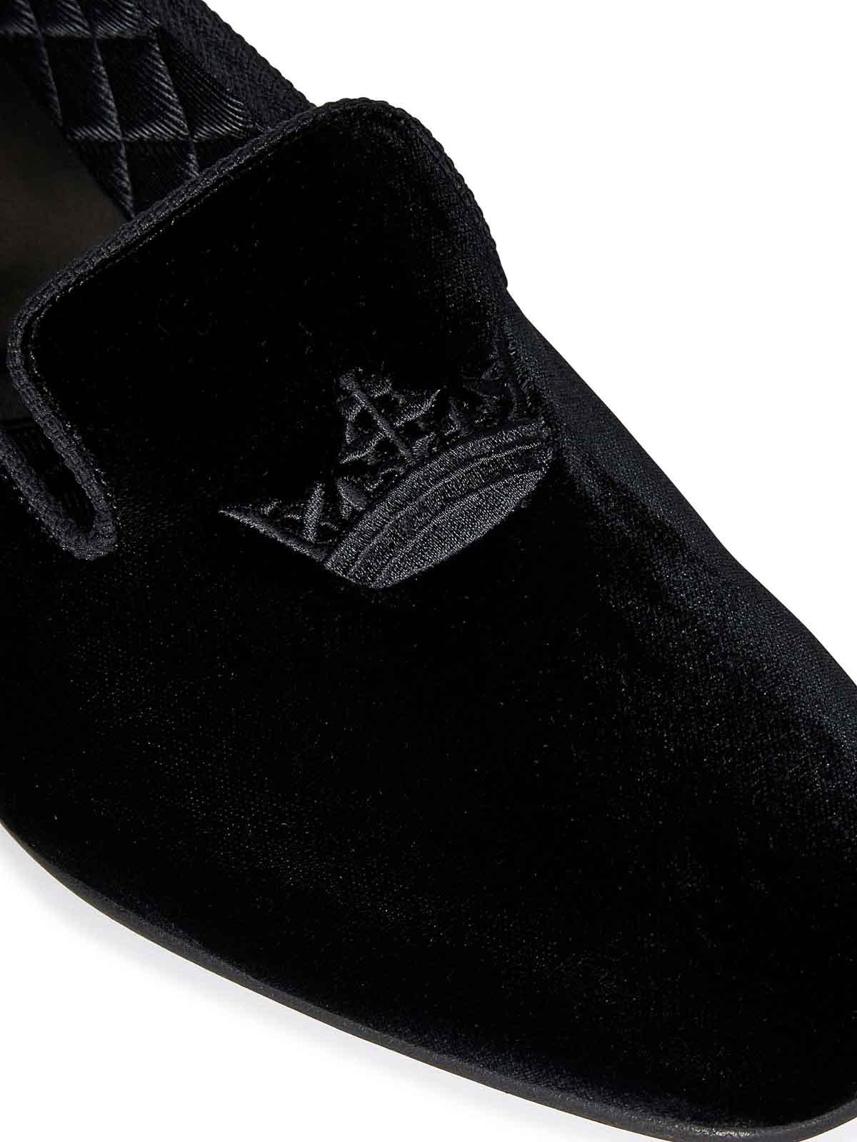 Church's Sovereign Velvet Loafers in Black for Men Lyst
