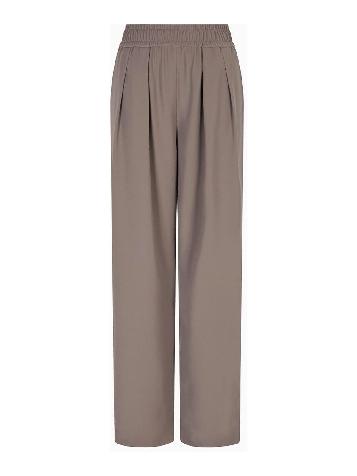 emporio armani baggy slacks グレー Emporio Armani Pants for Women | Online Sale up to 50% off