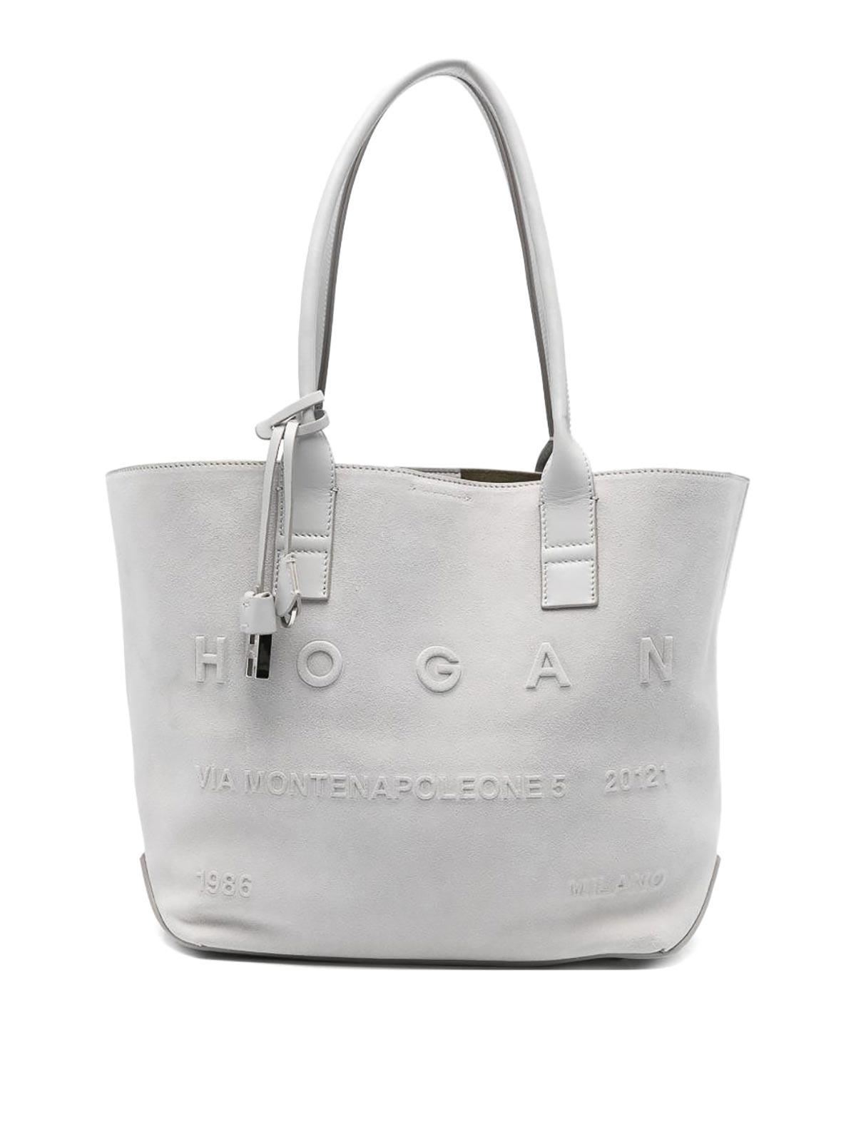 Borsa In Tela Di Cotone Con Stampa Faccina Di Gatto Grigio &ndash; B&eacute;chat Accessoires
