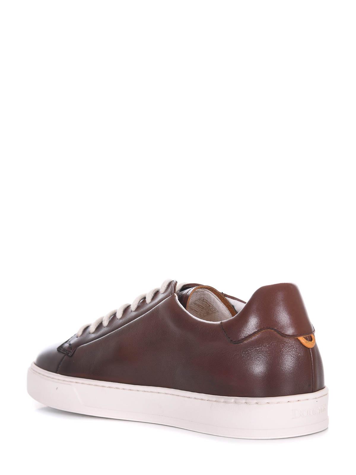スニーカー DOUCAL'S Smooth leather trainers Doucal'S Smooth Leather Trainers In White - 55% Off