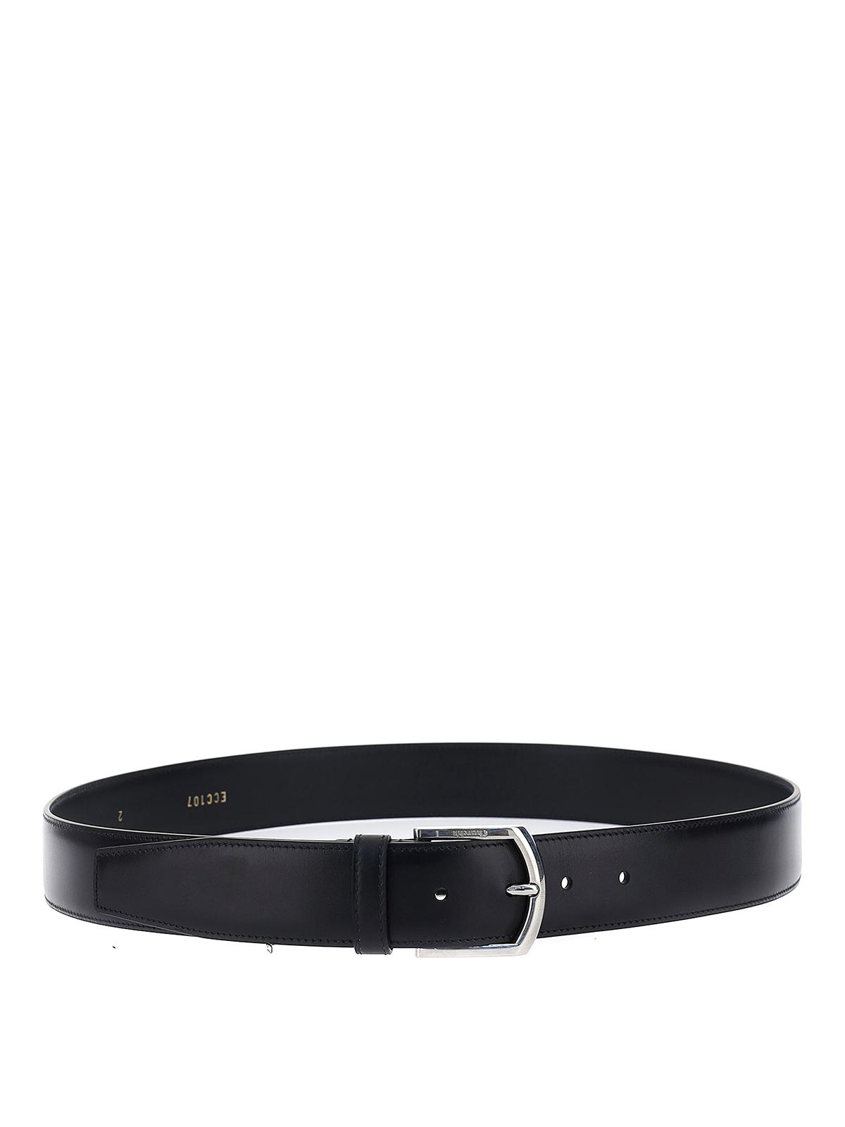 Leather belt Church Church’s black leather belt xl main image 1