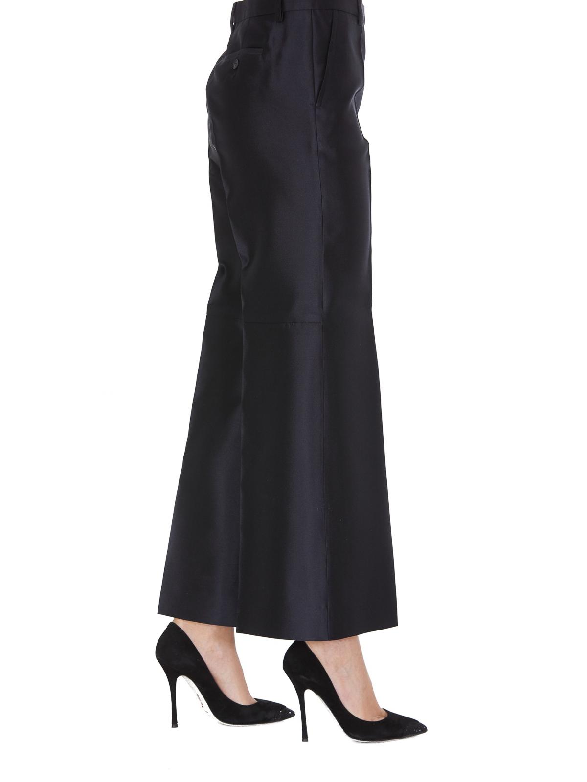 パンツ Givenchy Flared trousers Givenchy high-waisted Flared Trousers | Black | FARFETCH