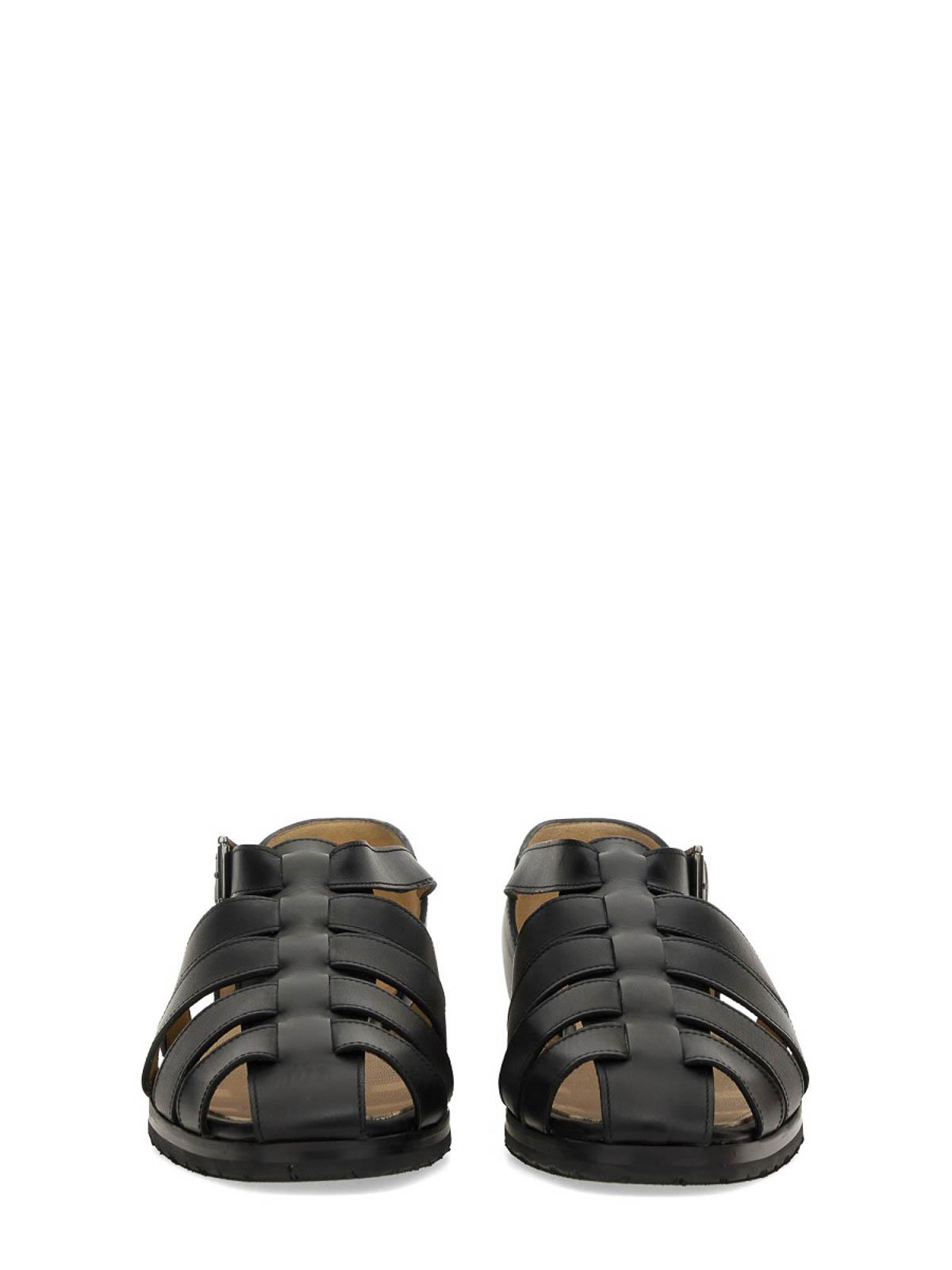 サンダル Paraboot Sandalo Ferret Aragon FERRET/ARAGON NOIRE-LISSE CAFE | Paraboot