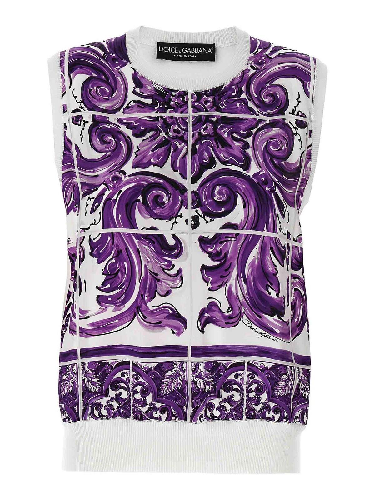 Dolce & Gabbana Sleeveless and tank tops for Women | Online