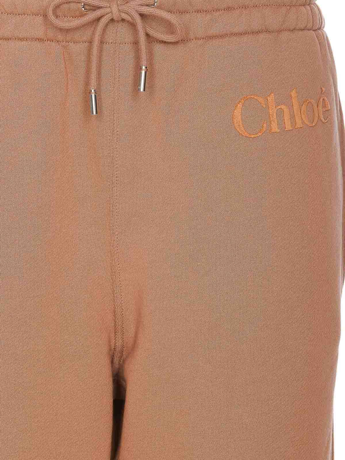 残り1点☆Chloe Jh05 トラックパンツJh05 Track Pants Chloé Jh05 Track Pants in Natural | Lyst