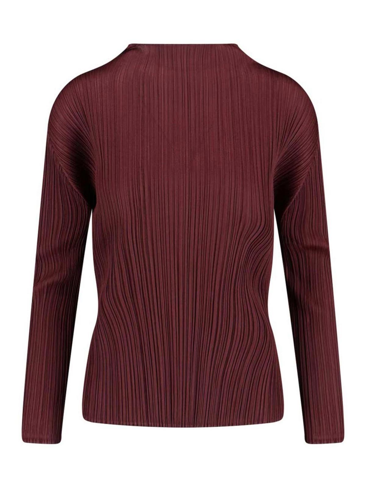 Pleats Please Issey Miyake Long-sleeved tops for Women | Online