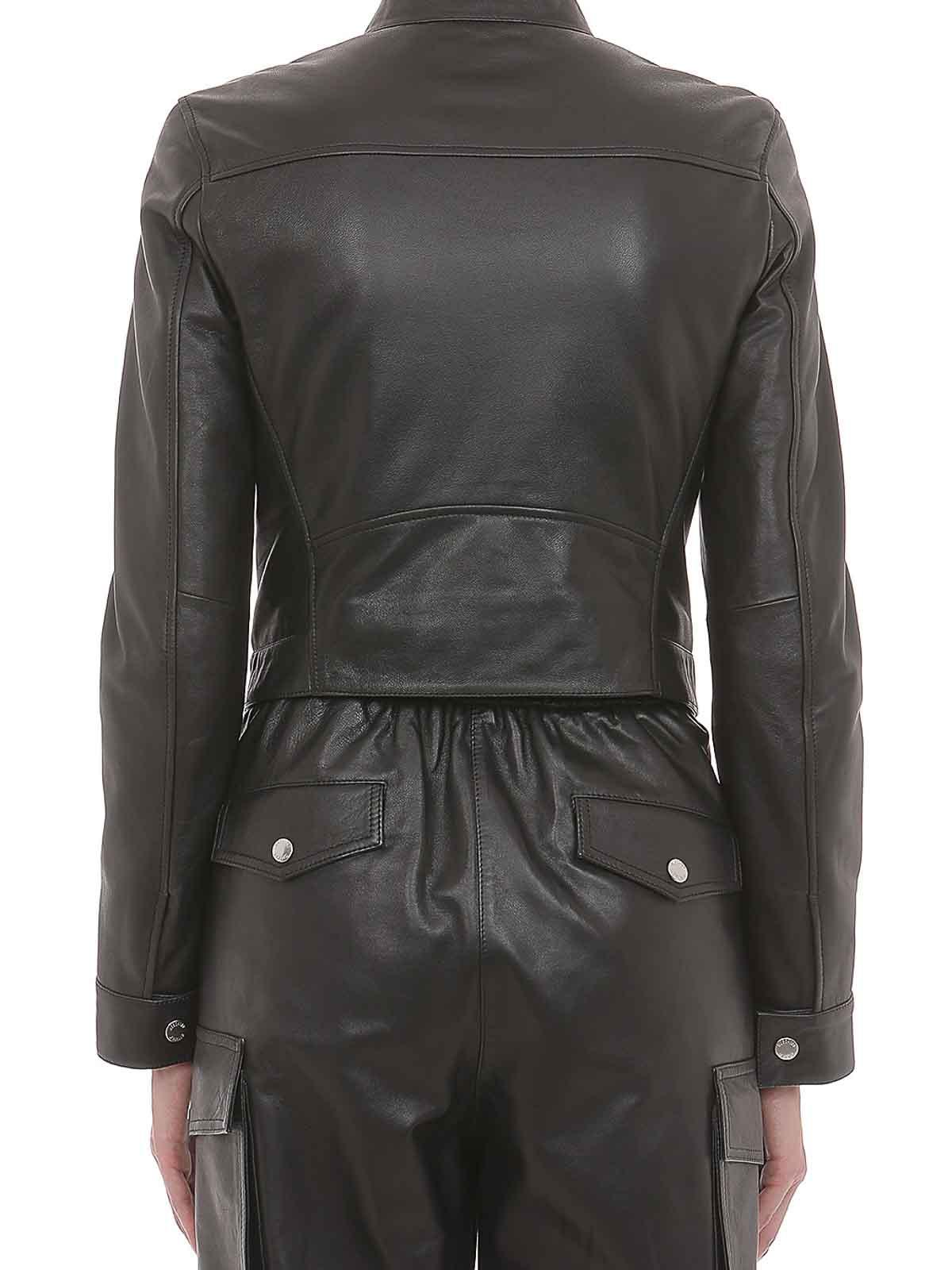 Moschino Leather jackets for Women | Online Sale up to 84