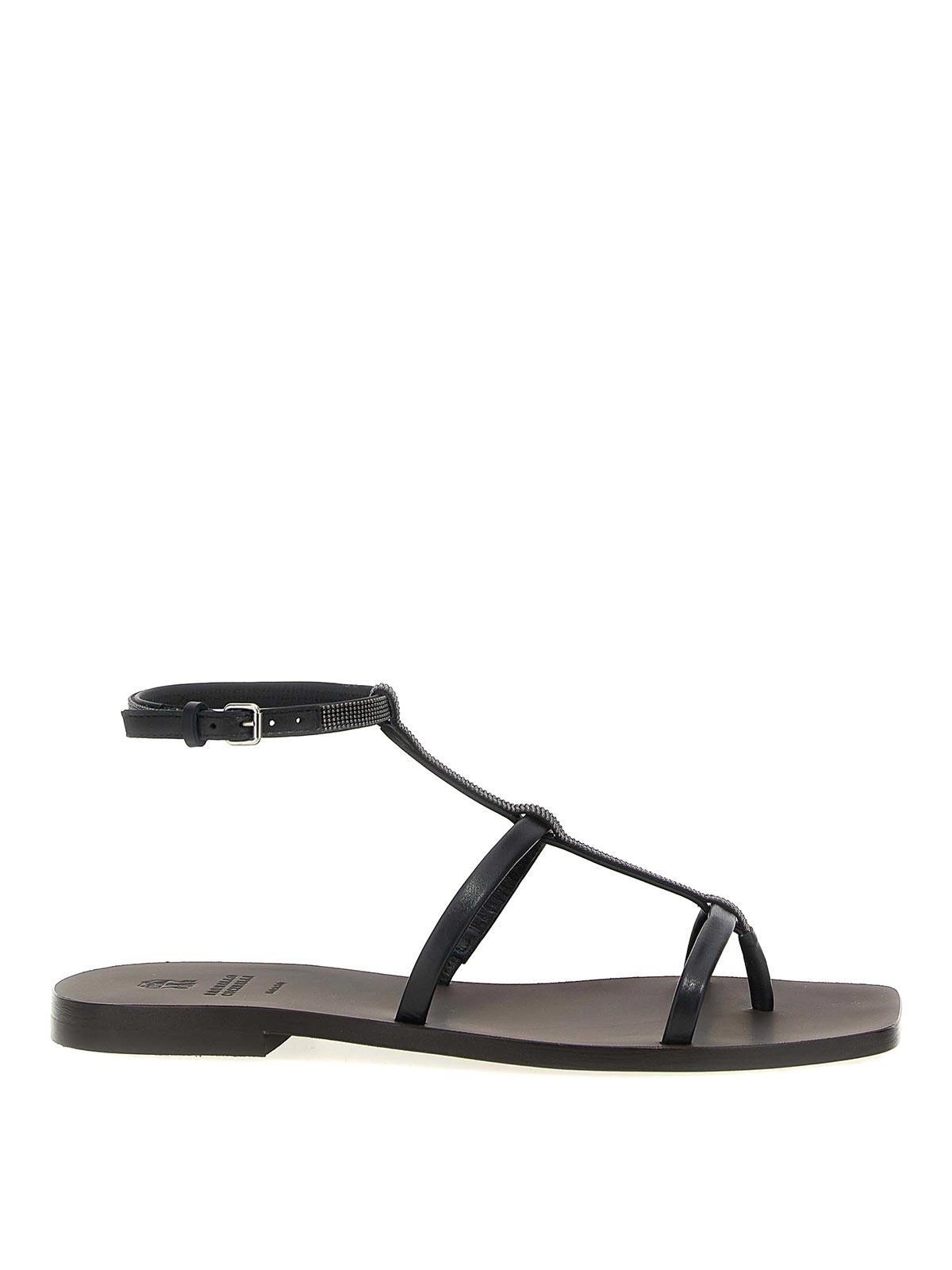Brunello Cucinelli Flat sandals for Women | Online Sale up
