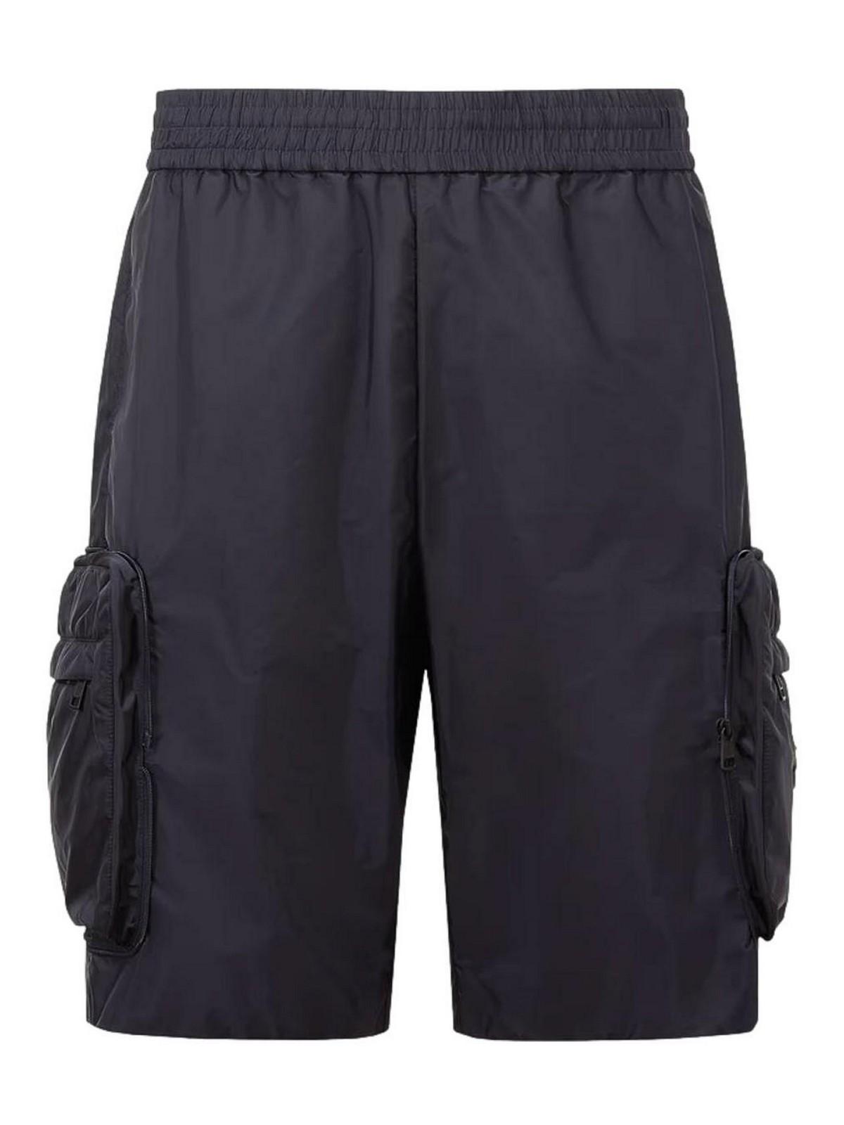 【送関込】MONCLER☆Technical froisse shorts Moncler Enfant swim shorts Blue boys