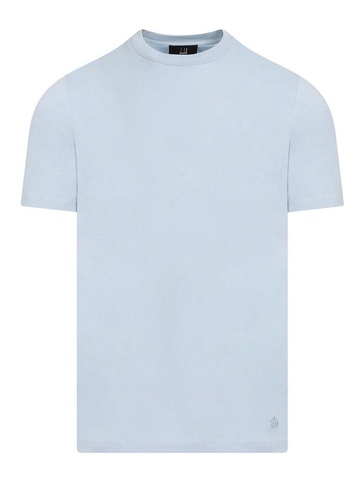VIP【関税送料無料】希少 Dunhill Ad Insignia Cotton T-shirt dunhill Ad Insignia Cotton T-Shirt in Blue for Men | Lyst
