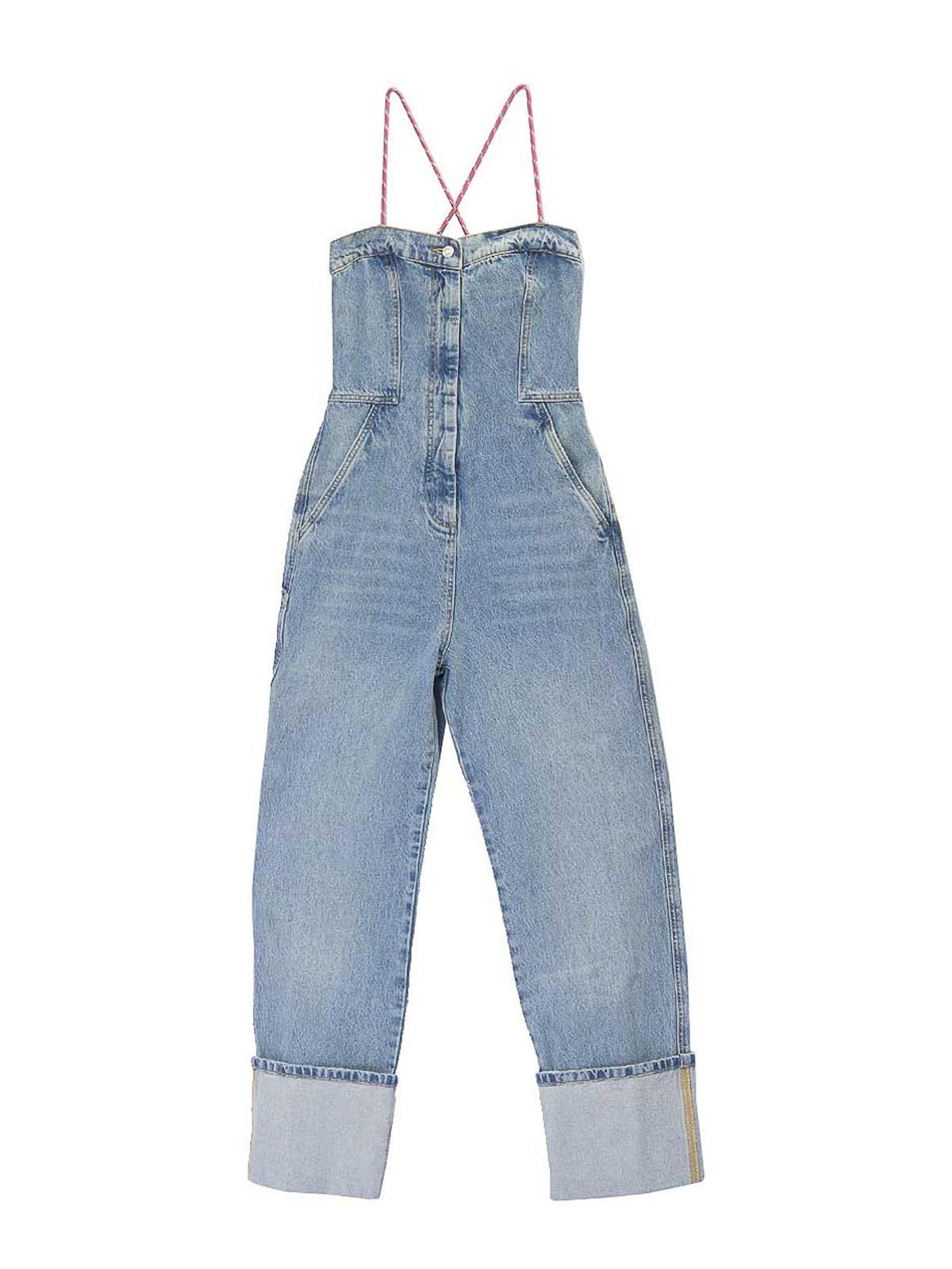 Blue Moschino Jumpsuits and rompers for Women | Lyst