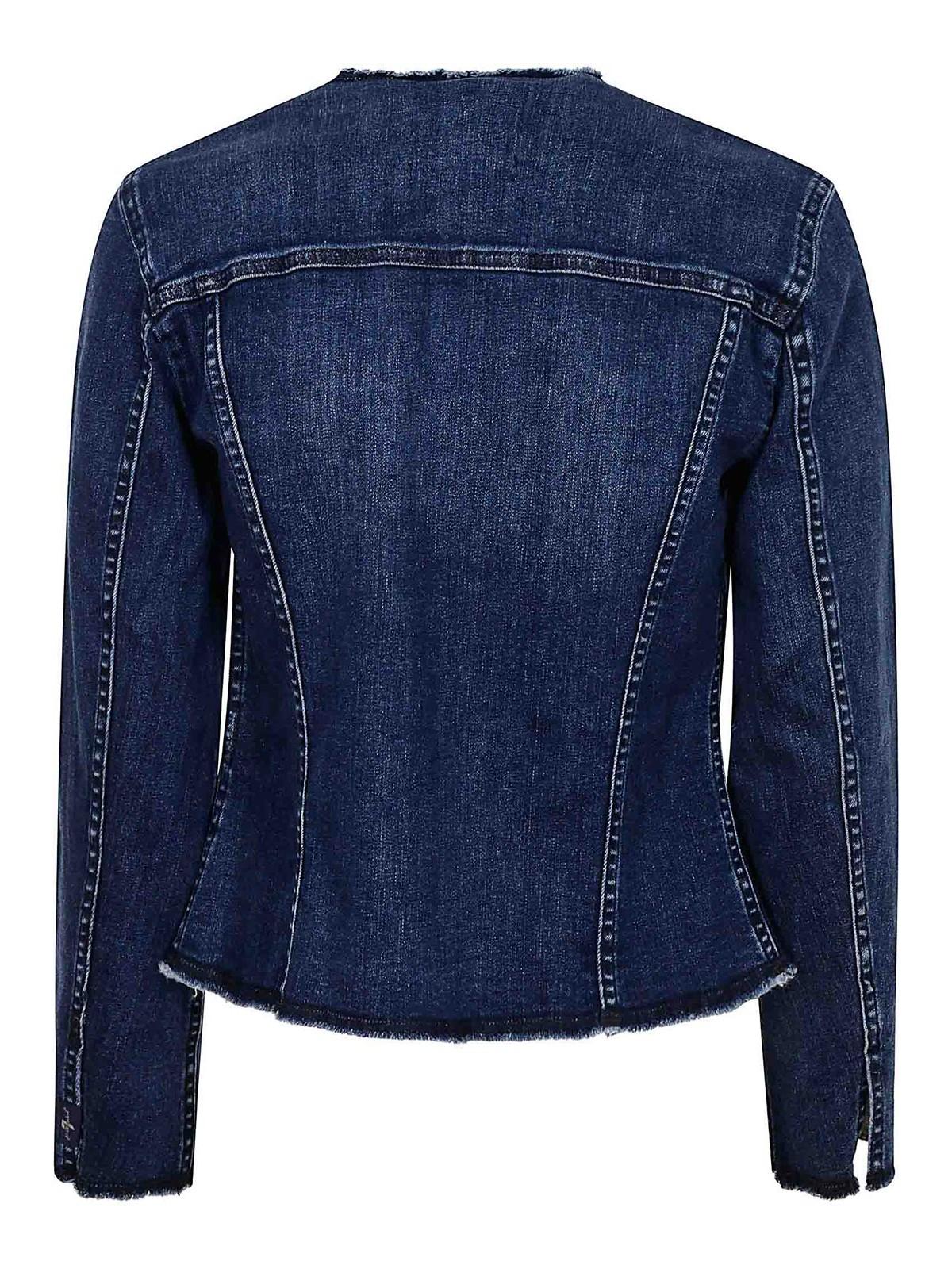 ジャケット 7 For All Mankind Stretch denim Vicky jacket 7 For All Mankind Jackets for Women | Online Sale up to 78