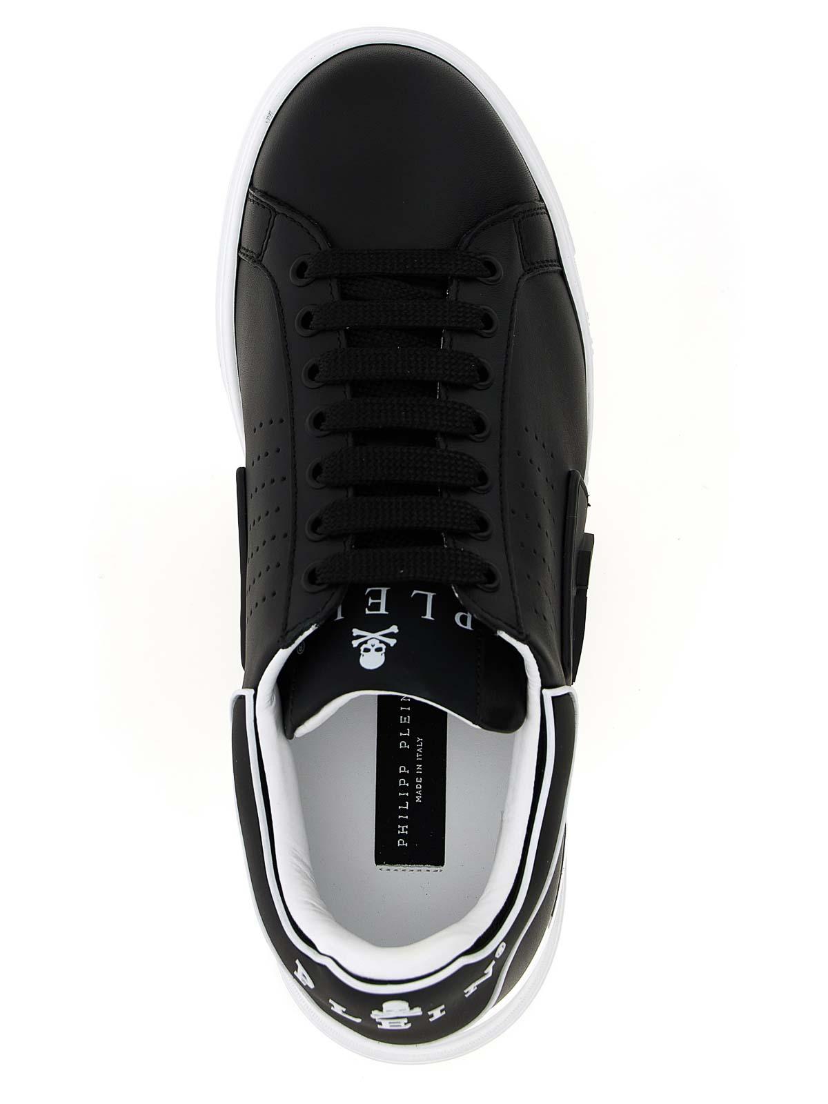 Philipp Plein Hexagon Sneakers in Black for Men | Lyst