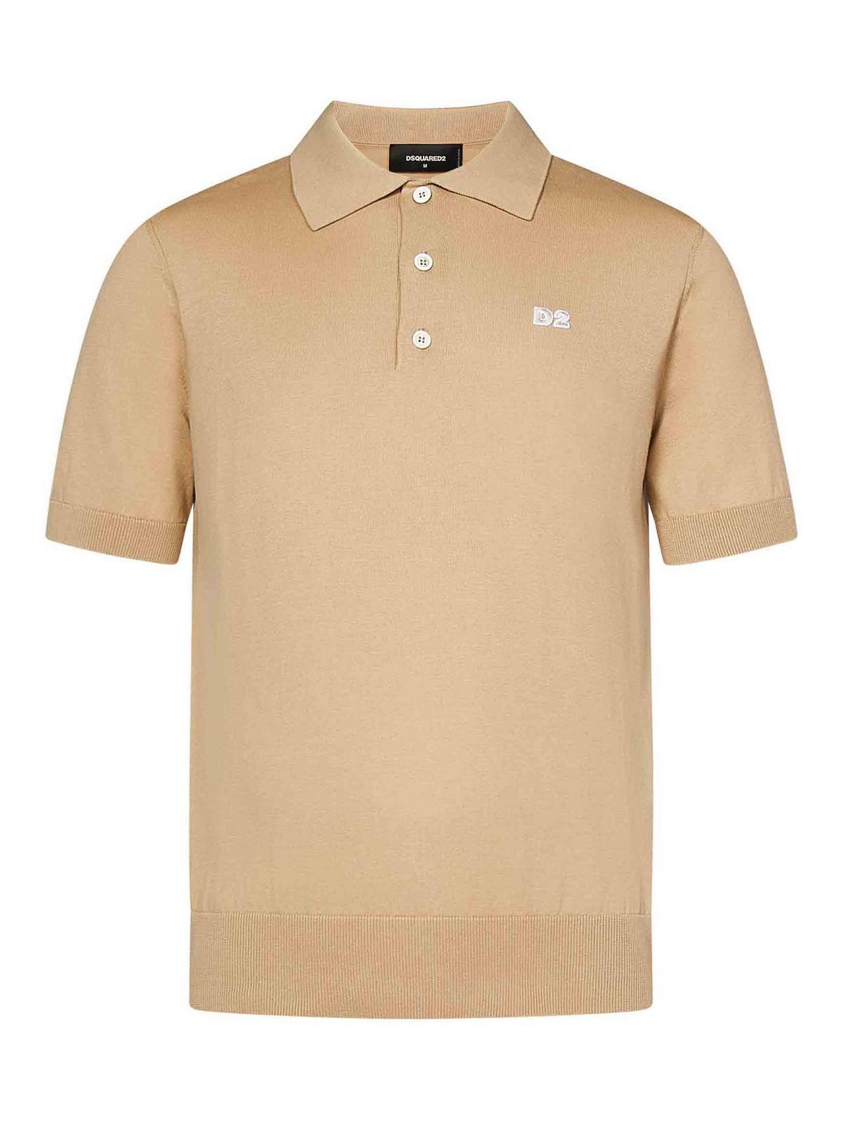 パンプス DSQUARED2 Men Polo Shirts S71GD1027 S22146857M BEIGE Dsquared2 Men's Tennis Fit Polo Shirt | Neiman Marcus