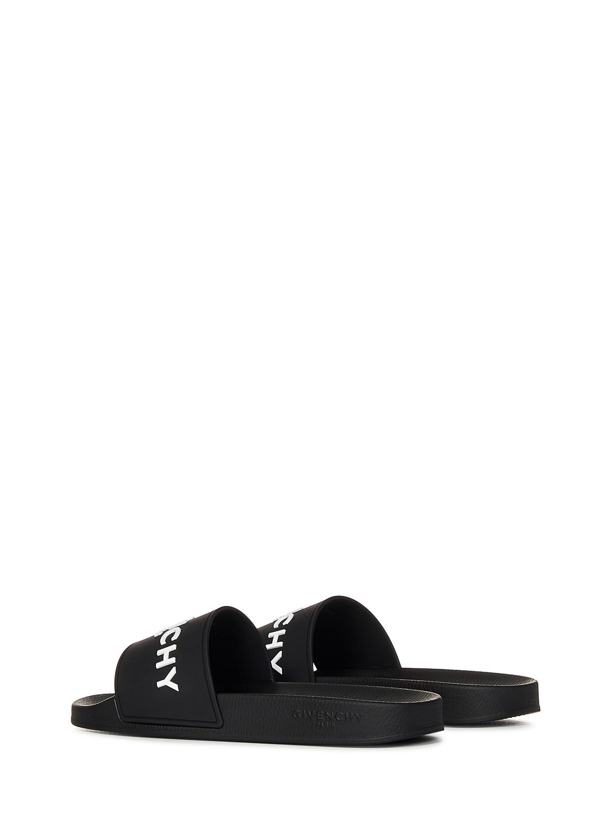 Givenchy Flat Sandals in Black for Men Lyst UK
