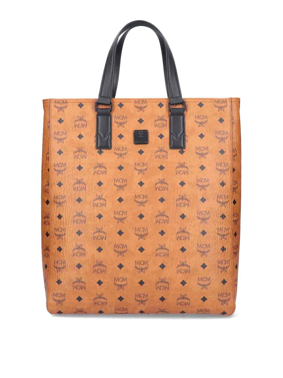 MCM Tote Bag in Orange Lyst UK