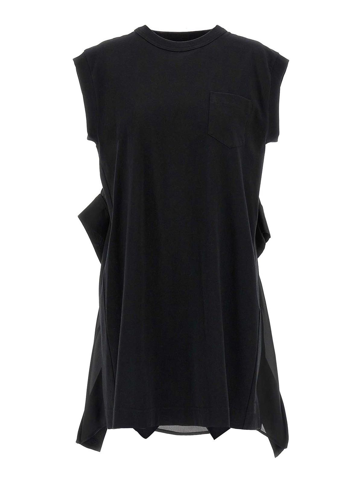 Sacai Cap Sleeve Dresses for Women | Lyst