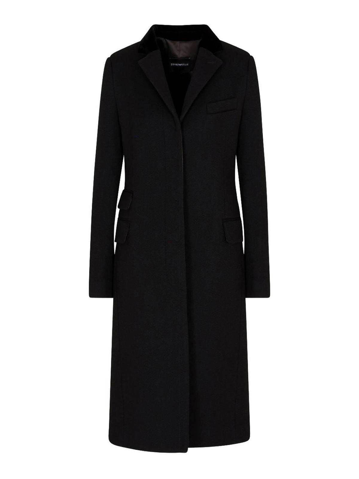 emporio-armani-Black-Wool-