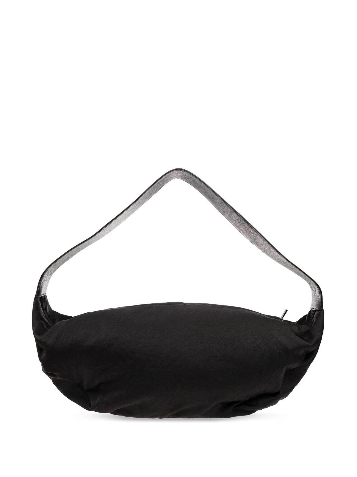 fear of god nylon shell bag フィアオブゴッド Black Nylon Large Shell Bag by Fear of God on Sale