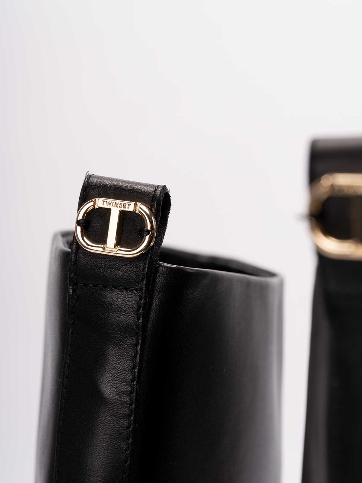 Biker boots shop twin set