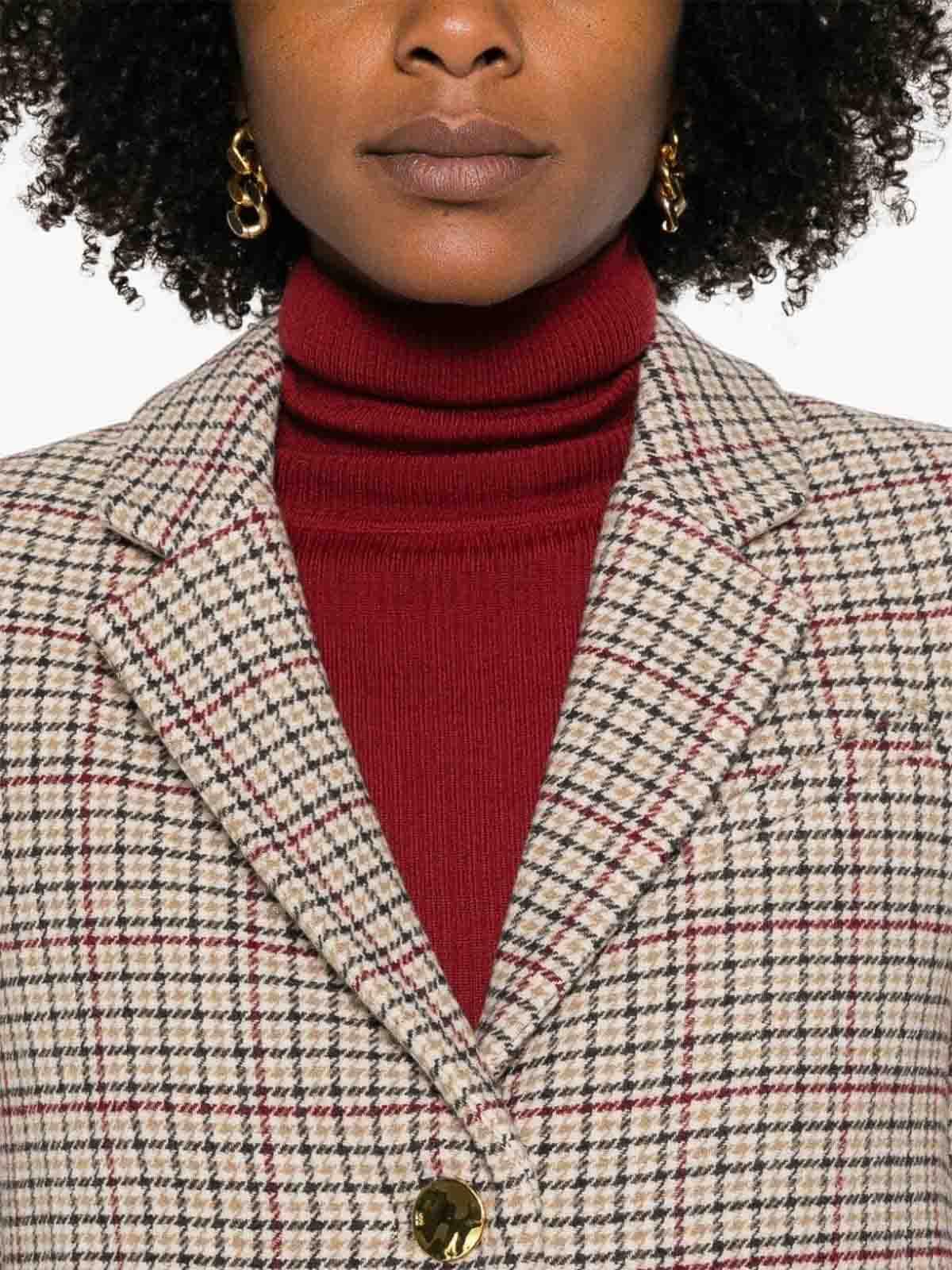 【関税＆送料込み】Ganni Brown Wool Blend Blazer 関税＆送料込み】Ganni Brown Wool Blend Blazer