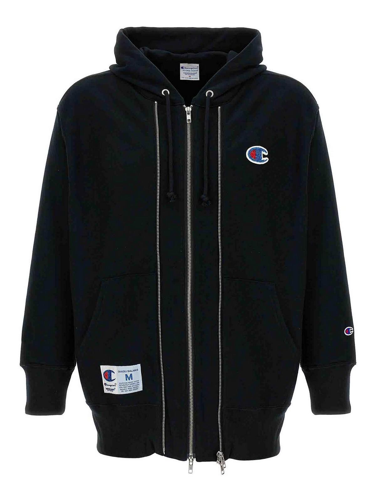 パーカー・フーディ Undercover All-Over Print Hoodie With Embroidered Logo 24953110_55139360_1000.jpg