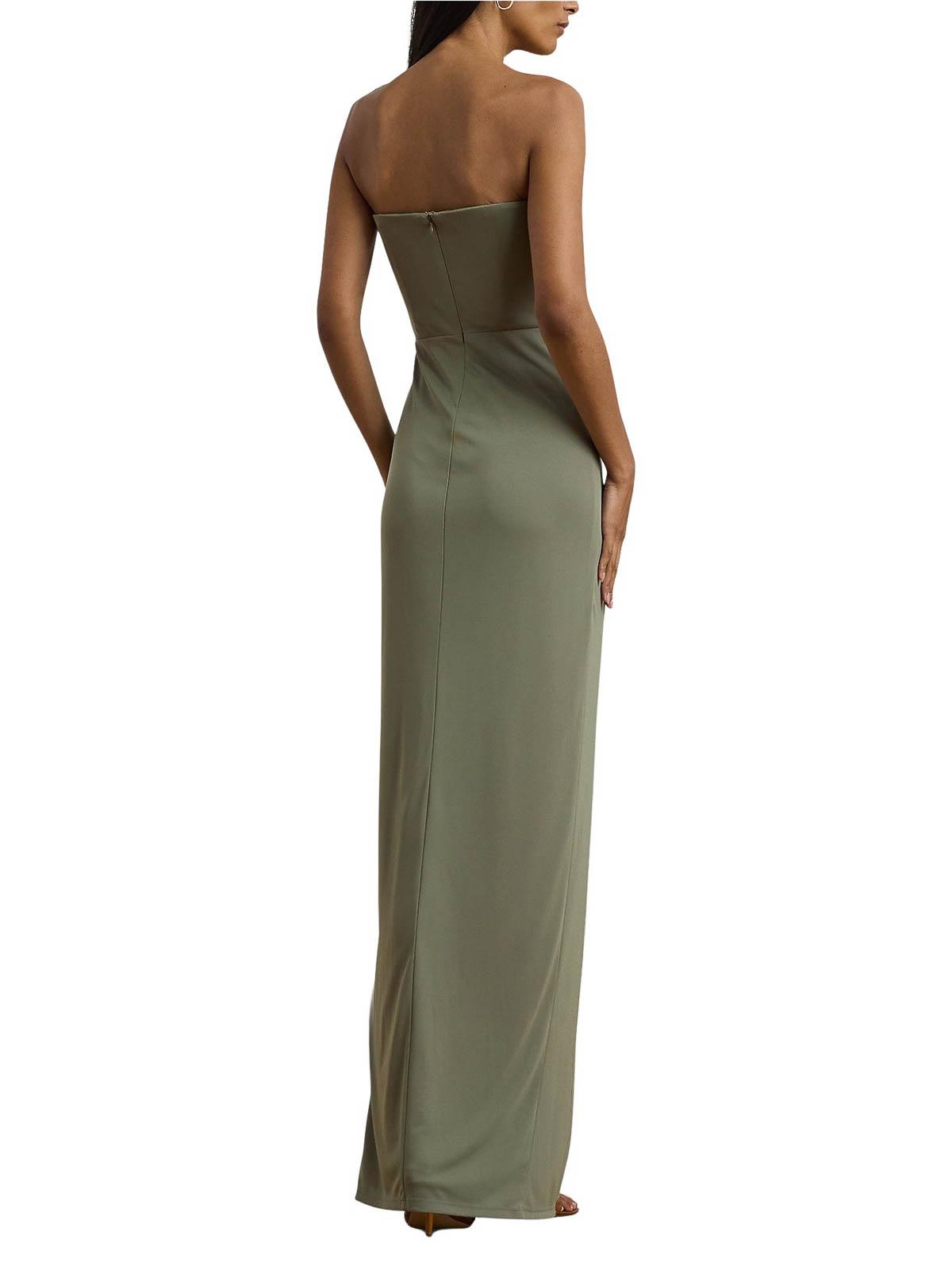 ワンピース LAUREN RALPH LAUREN ESTILA SLEEVELESS GOWN (53343) Lauren Ralph Lauren Estila Sleeveless Maxi Dress, Soft Lazuli