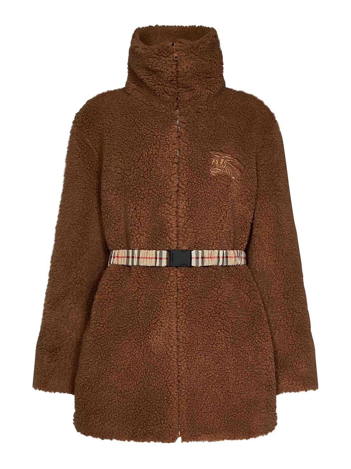 Burberry teddy best sale coat