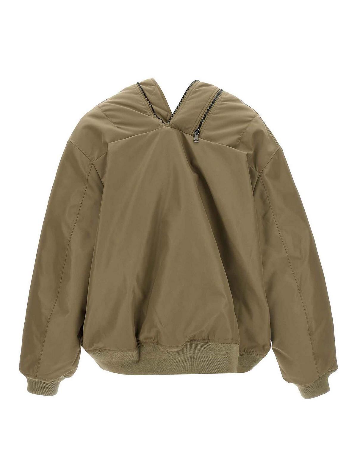ジャケット・アウター Y/PROJECT double zip bomber jacket Y/Project Black Double Zip Bomber Jacket Y/Project
