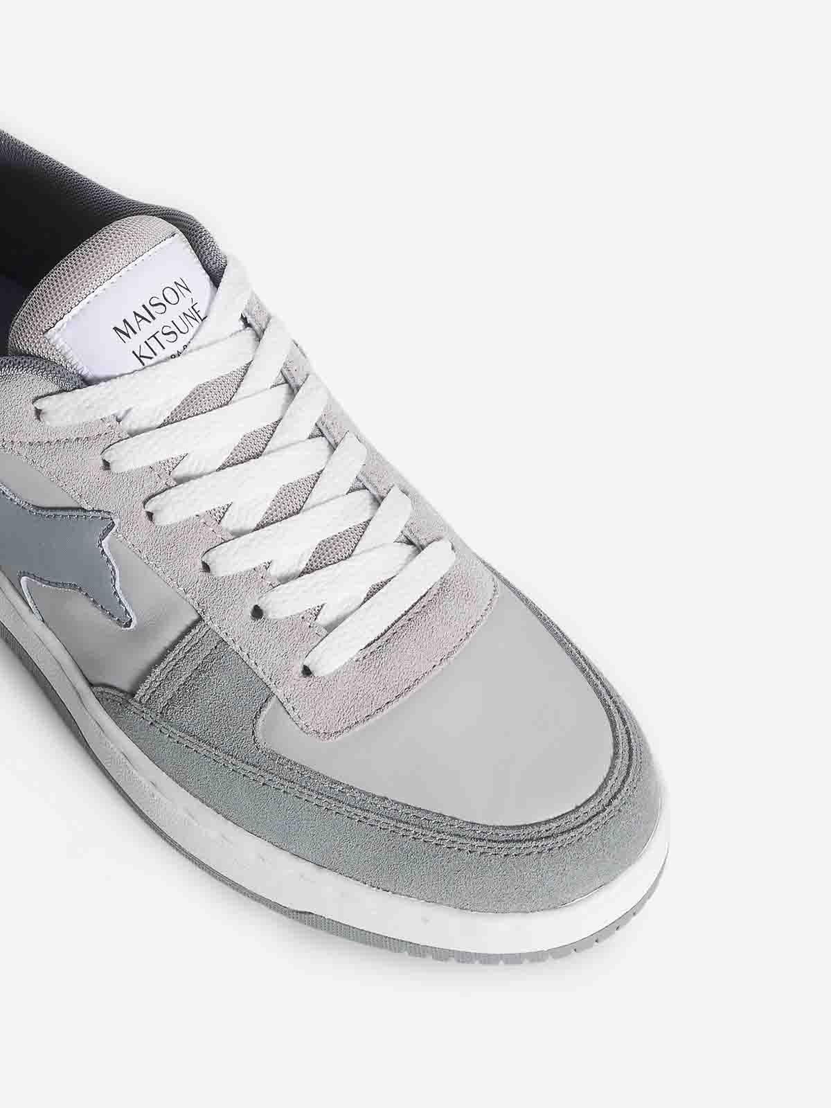 【関税込み】Maison Kitsune グレー Chiru スニーカー Maison Kitsuné Sneakers for Men | Online Sale up to 35% off